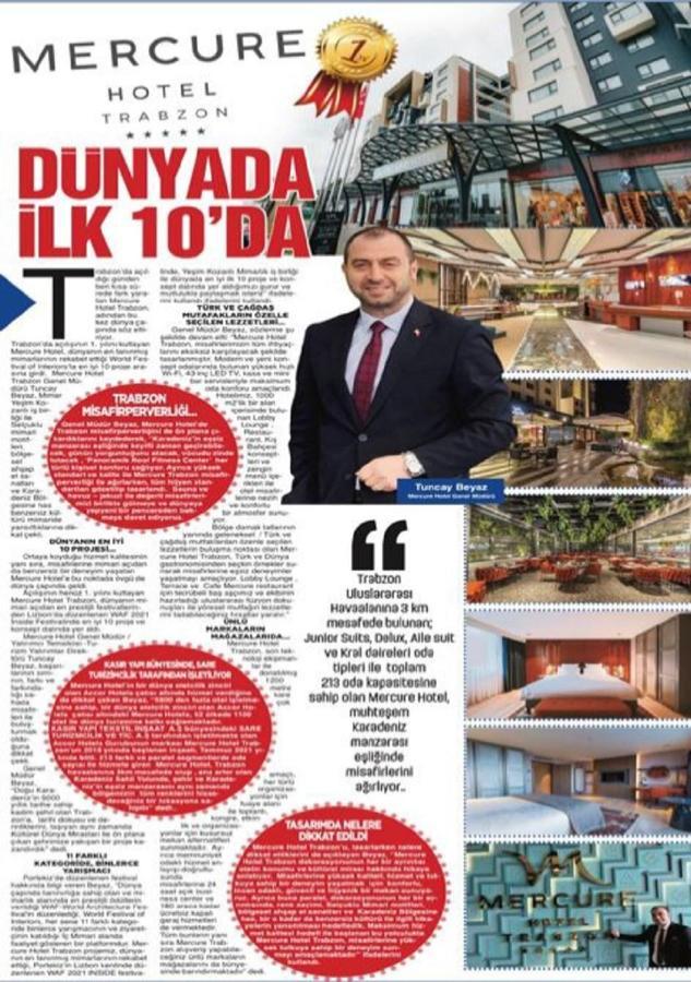 Mercure Trabzon Hotel Luaran gambar Interview with the Turkish Ambassador to the United States, Burak Öztop